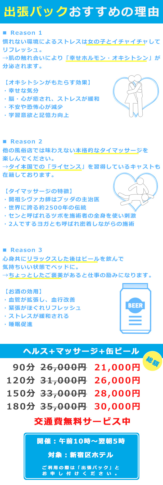 出張パック